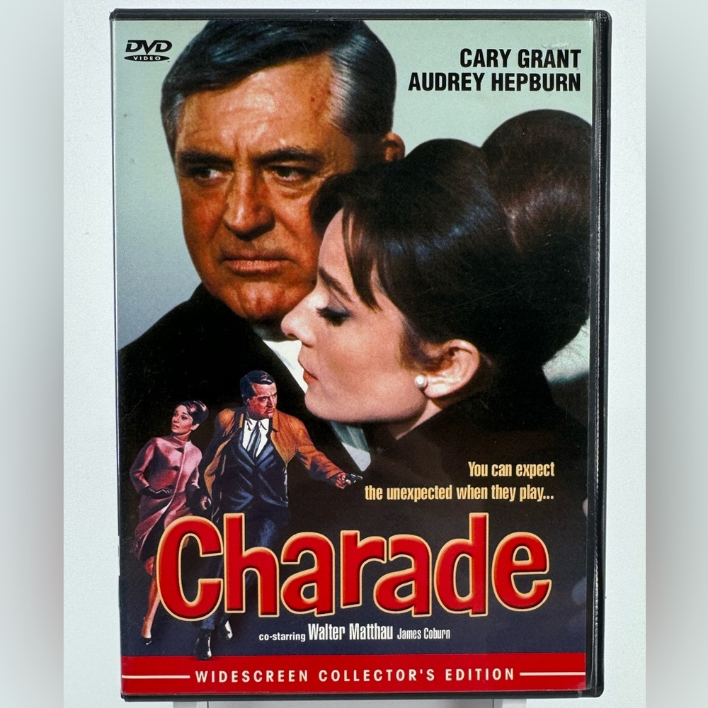 Charade on DVD. Widescreen Collector's Edition
